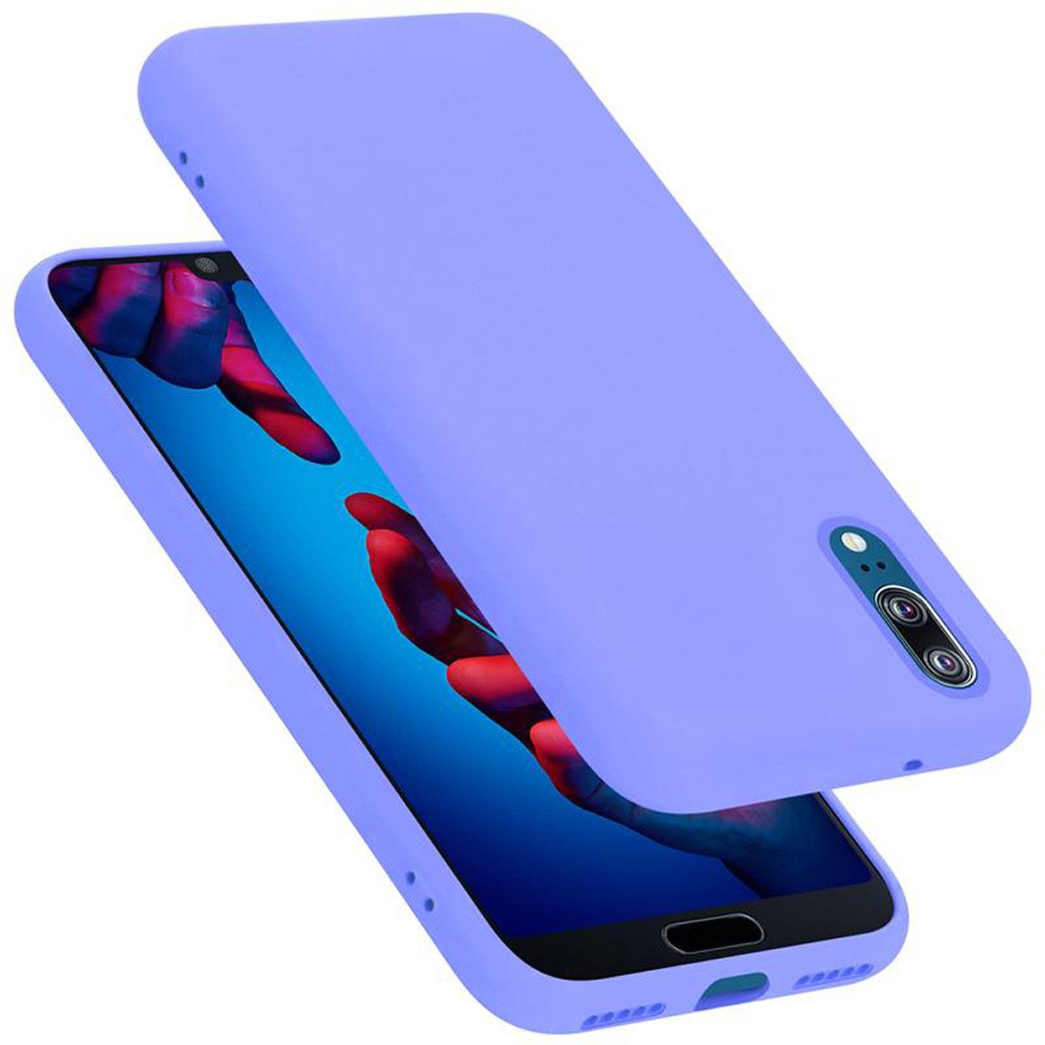 Cadorabo Handyhülle Huawei P20 Huawei P20, Flexible TPU Silikon Handy ...